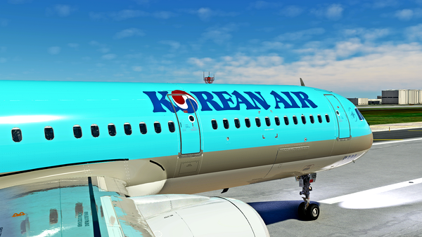 LatinVFR A321neo -PW Korean Air 대한항공 HL8505 8K - for Microsoft Flight Simulator