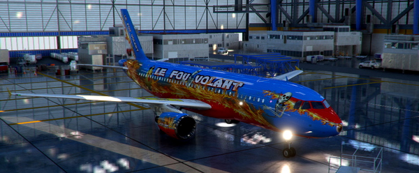 LE FOU VOLANT LIVREES DE A320-FENIX- fAIT PAR RGSFraqnceVoyage - for Microsoft Flight Simulator