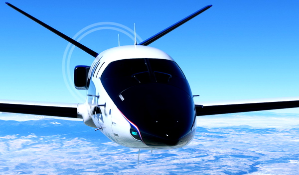 LearFan 2100 NOAA repaint V2.1 - for Microsoft Flight Simulator