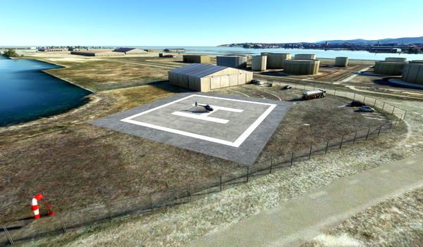 LEEL - Helipuerto de El Musel - for Microsoft Flight Simulator