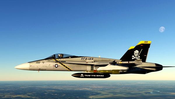 Legacy F/A-18C Jolly Rodgers - for Microsoft Flight Simulator