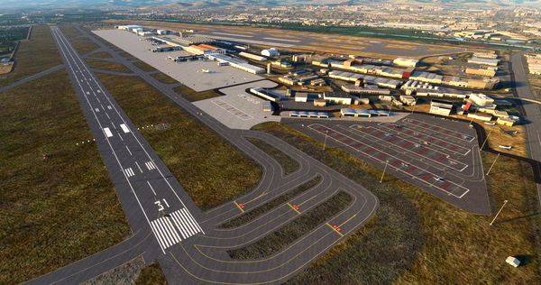 LEMG - Málaga Airport - for Microsoft Flight Simulator