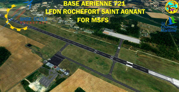 LFDN ROCHEFORT / BA721 - for Microsoft Flight Simulator