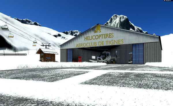 LFTY TIGNES Le Palet - for Microsoft Flight Simulator