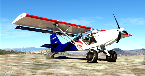 LibertyFox -- //42 KitFox Fox2 Livery - for Microsoft Flight Simulator