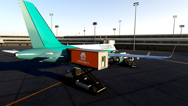 Lieferando Food Truck - for Microsoft Flight Simulator