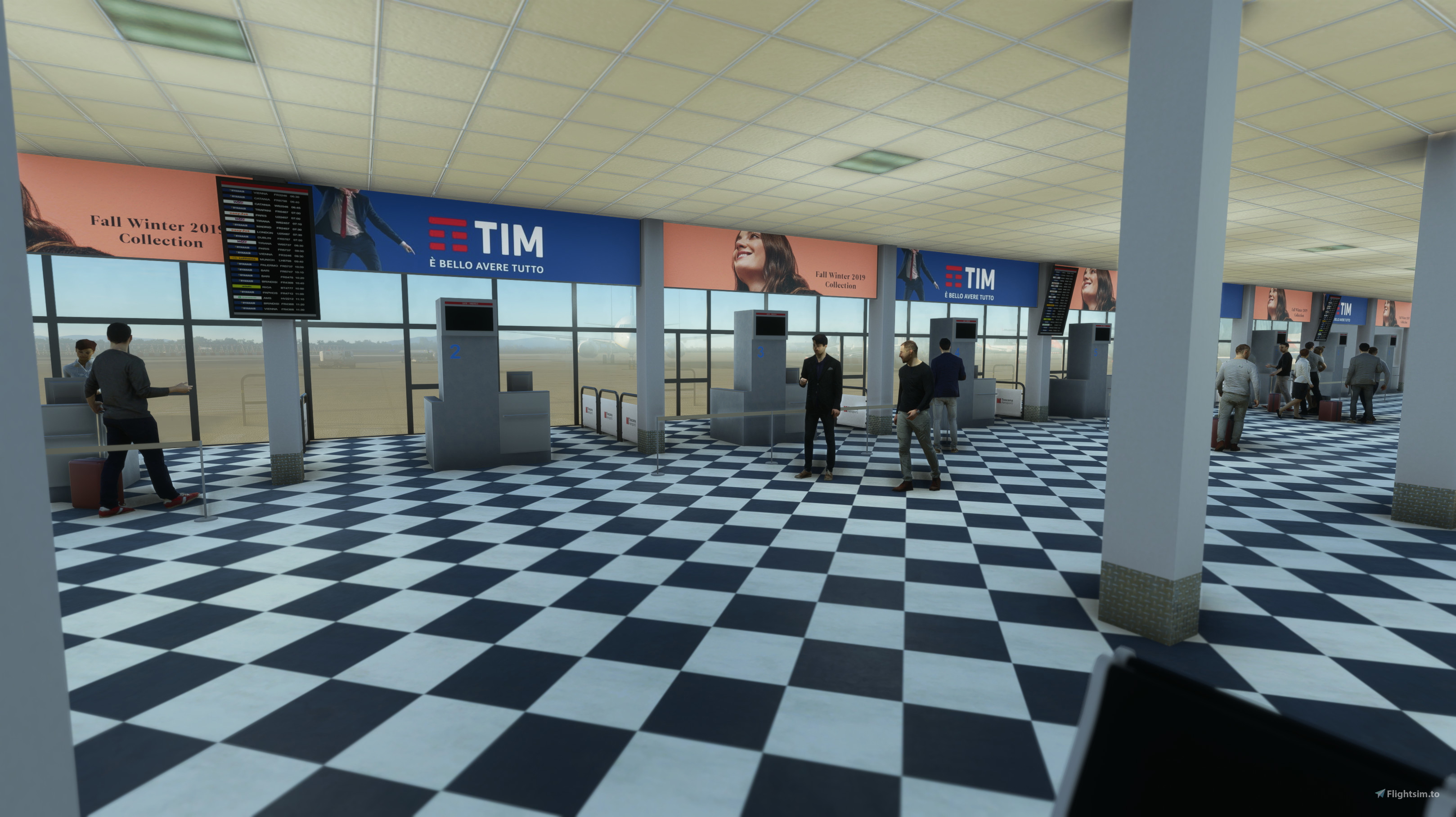 Salvuz - LIRP - Pisa International Airport For Microsoft Flight ...