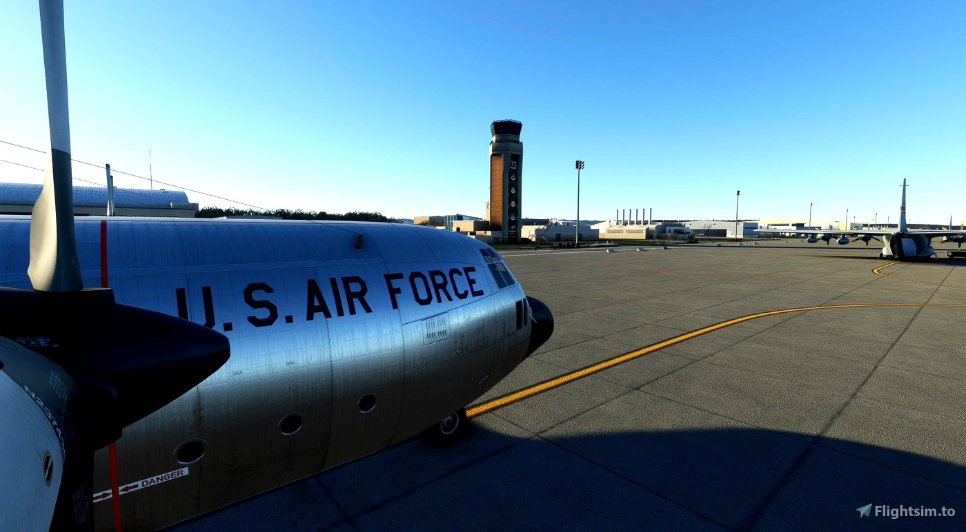 Little Rock AFB Control Tower for Microsoft Flight Simulator MSFS