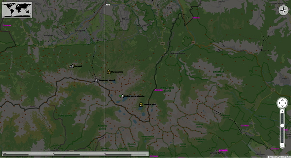 LittleNavmap Userwaypoints for Polish mountains - for Microsoft Flight Simulator
