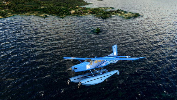 Livery-Asobo PC6-Discord-MSFSFR-V1.0.0 by Newdeclic - for Microsoft Flight Simulator