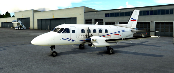 Livery EMB 110 Lübeck Air - for Microsoft Flight Simulator