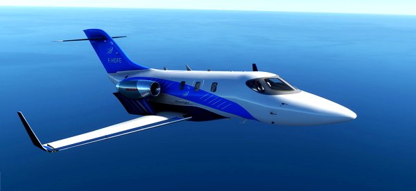 Livery - HondaJet - F-HDFE - for Microsoft Flight Simulator