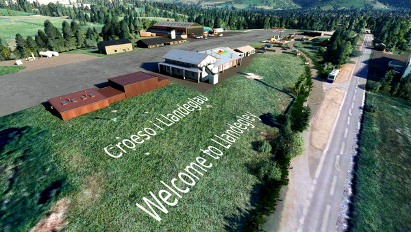 Llandegley International Airport - for Microsoft Flight Simulator