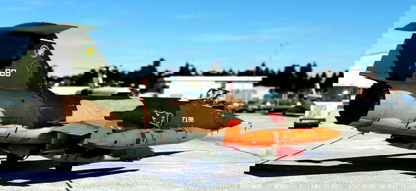 Lockheed F-104G - FX89 BAF - 350th Sq - for Microsoft Flight Simulator