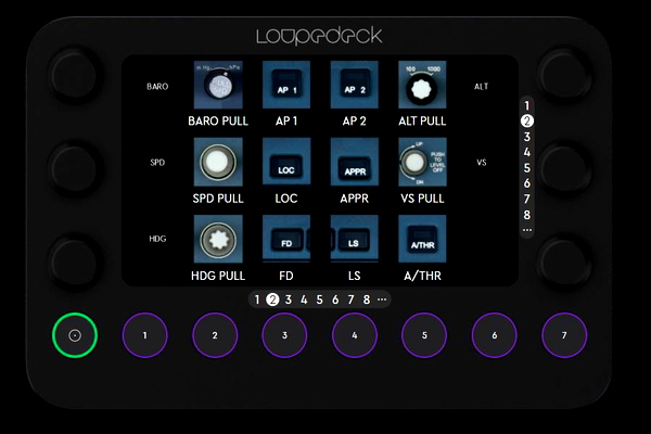 Loupedeck Live Fenix A320 (Spad required) - for Microsoft Flight Simulator