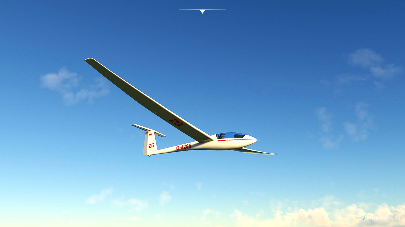 LS4 livery D-4296 ZG for Microsoft Flight Simulator | MSFS