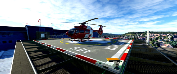 LSHW Kantonspital Winterthur + City - for Microsoft Flight Simulator