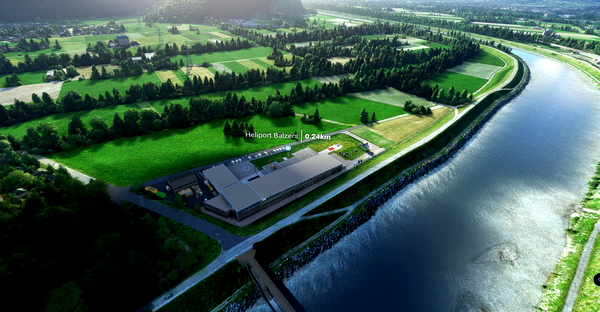 LSXB Heliport Balzers - for Microsoft Flight Simulator