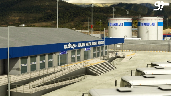 LTFG - Gazipasa-Alanya Airport Microsoft Flight Simulator