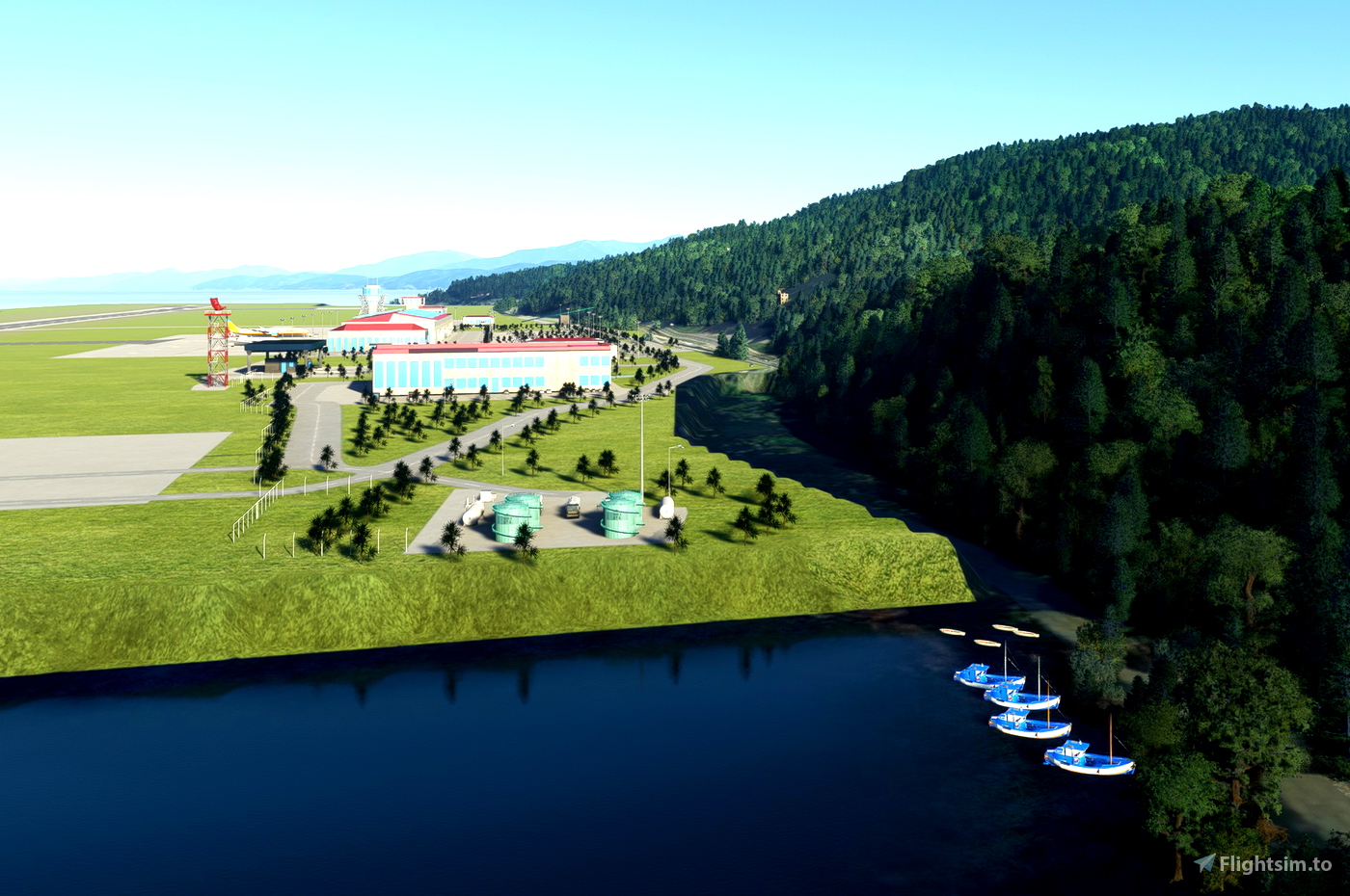 LTFO Rize Artvin Airport Turkey ( IATA RZV ) for Microsoft