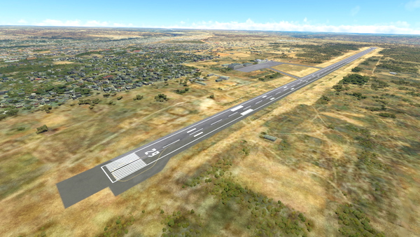 Luena (FNUE) Basic Airport Enhancement - for Microsoft Flight Simulator