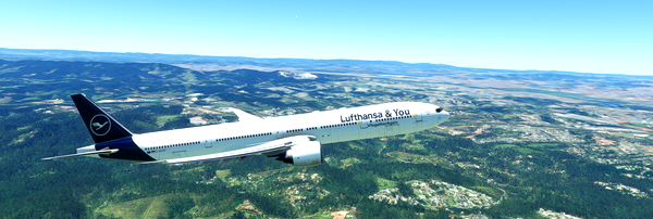LUFTHANSA AND YOU 777-300 - for Microsoft Flight Simulator
