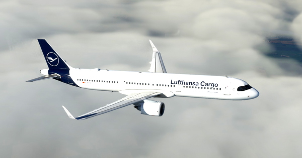 Lufthansa Cargo "2019 livery" LatinVFR A321 Neo LR pratt and whitney - for Microsoft Flight Simulator