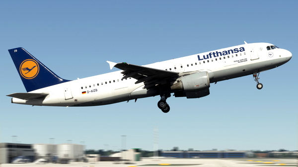 Lufthansa (OLD LIVERY) - D-AIZB I Fenix A320 I 8K - for Microsoft Flight Simulator