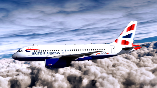 Lvfr iae319-131 British Airways FBW compability - for Microsoft Flight Simulator