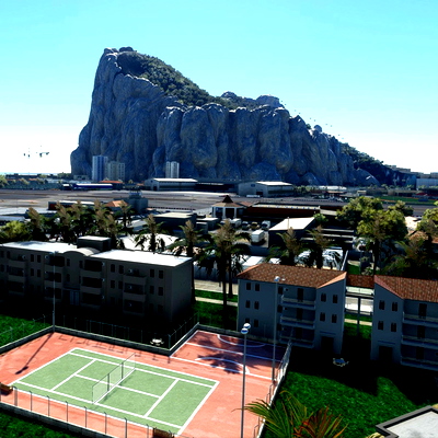 LXGB - Gibraltar International Airport - for Microsoft Flight Simulator