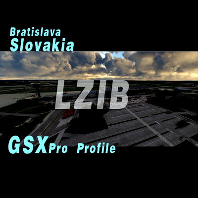 LZIB - Bratislava by Aerosoft ( GSX Profile ) - for Microsoft Flight Simulator
