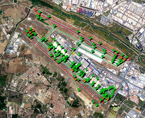 Malaga Costa del Sol (LEMG) Pilot2ATC Gates and Taxiways - for Microsoft Flight Simulator