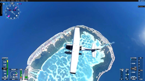 Mataiva Watermask - for Microsoft Flight Simulator