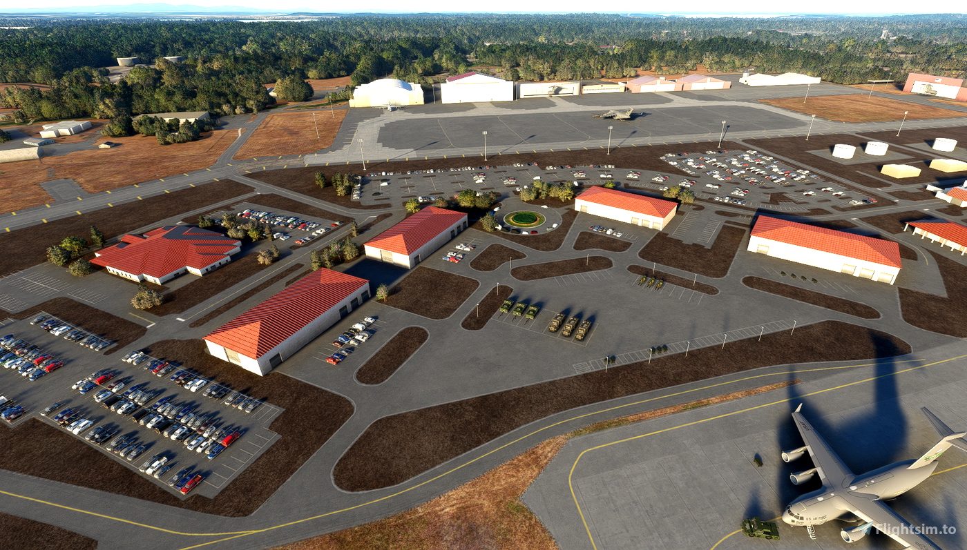 McChord AFB KTCM USA for Microsoft Flight Simulator MSFS