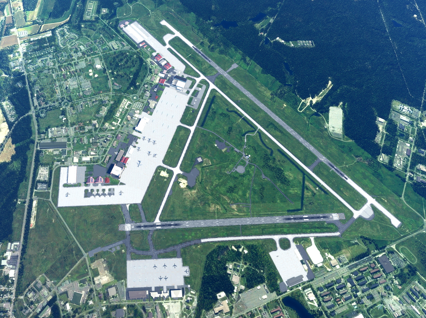 McGuire AFB KWRI USA for Microsoft Flight Simulator MSFS