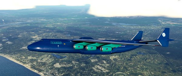 Mensch & Betrieb - iniBuilds - Antonov AN225 - Liverie - for Microsoft Flight Simulator