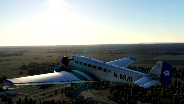 Mensch & Betrieb - Junkers JU-52 - Liverie - for Microsoft Flight Simulator
