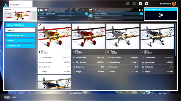 Metadatas Fix | Carenado : Waco - YMF-5 - for Microsoft Flight Simulator