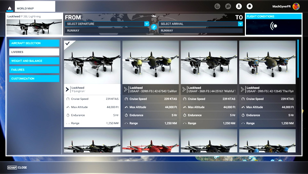 Metadatas Fix | FlyingIron : Lockheed - P-38L - for Microsoft Flight Simulator