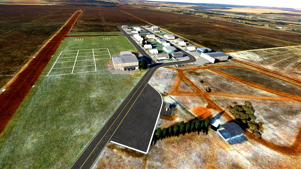 Middelburg Airfield (FAMB) - for Microsoft Flight Simulator