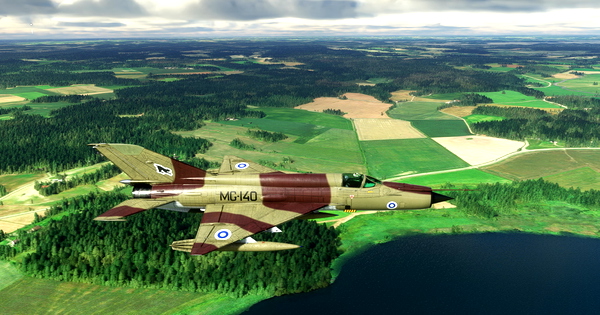 MiG-21 Finnish Air Force MG-140 - for Microsoft Flight Simulator