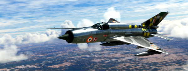 MiG-21 Indian Air Force C1531 101 Sqn - for Microsoft Flight Simulator