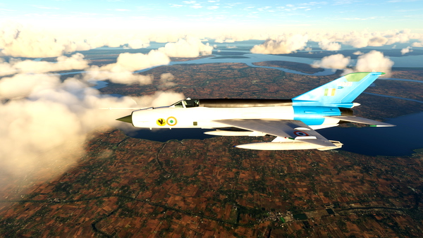 MiG-21 Indian Air Force C2793 No 24 Sqn - for Microsoft Flight Simulator