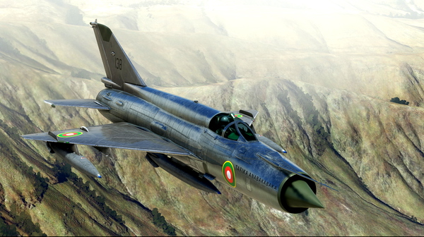 MiG-21 Madagascar Air Force #138 - for Microsoft Flight Simulator