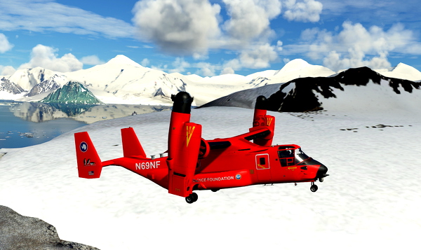 Miltech/Maryadi MV-22B N69NF US NSF - for Microsoft Flight Simulator