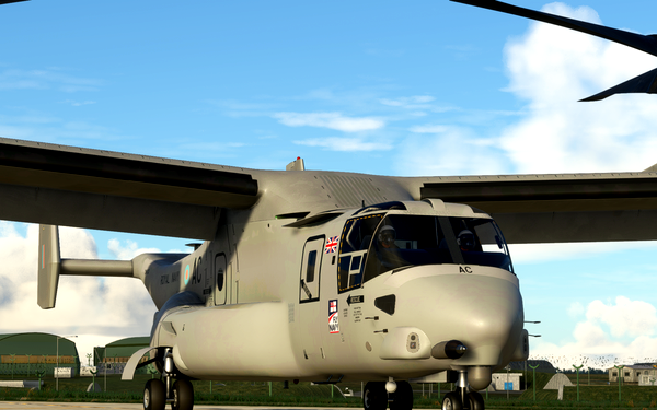 Miltech MV-22B Royal Navy Commando Helicopter Force (Fictional) - for Microsoft Flight Simulator