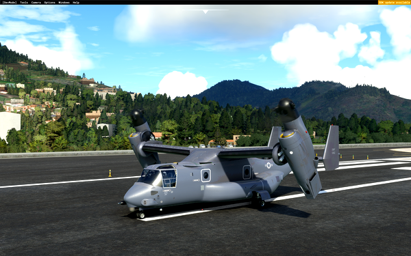 Miltech MV-22B USAF 7th SOS (new colours) RAF Mildenhall - for Microsoft Flight Simulator