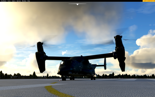 Miltech MV-22B USAF 7th SOS RAF Mildenhall - for Microsoft Flight Simulator