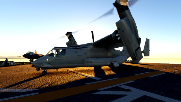 Miltech Simulations MV-22B USMC VMM-164 (Line) - for Microsoft Flight Simulator
