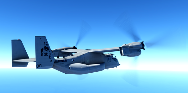 Miltech Simulations MV-22B_ VMM 266 "Chesty Puller" - for Microsoft Flight Simulator